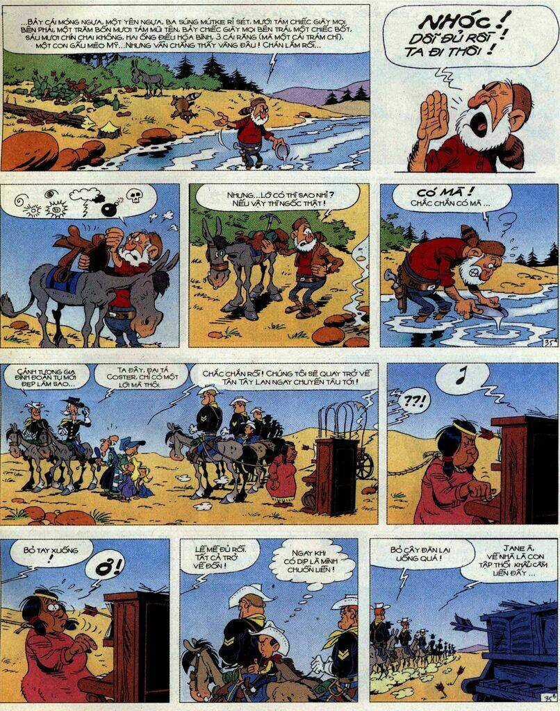 Lucky Luke Chapter 56 trang 34