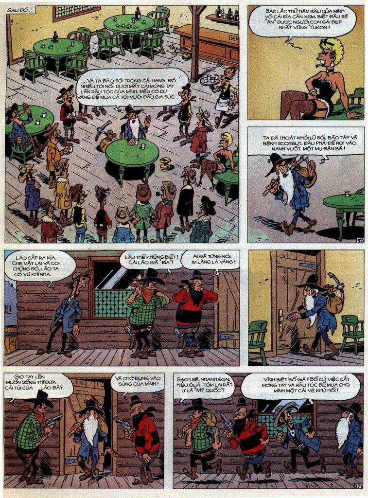 Lucky Luke Chapter 58 trang 36
