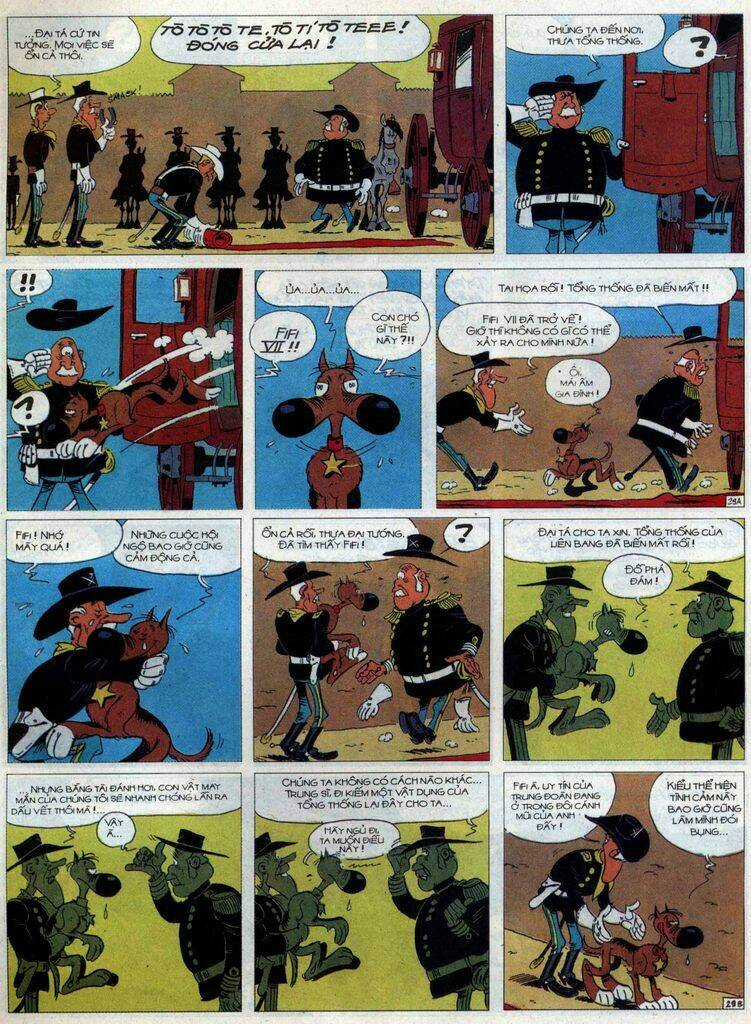 Lucky Luke Chapter 60 trang 28