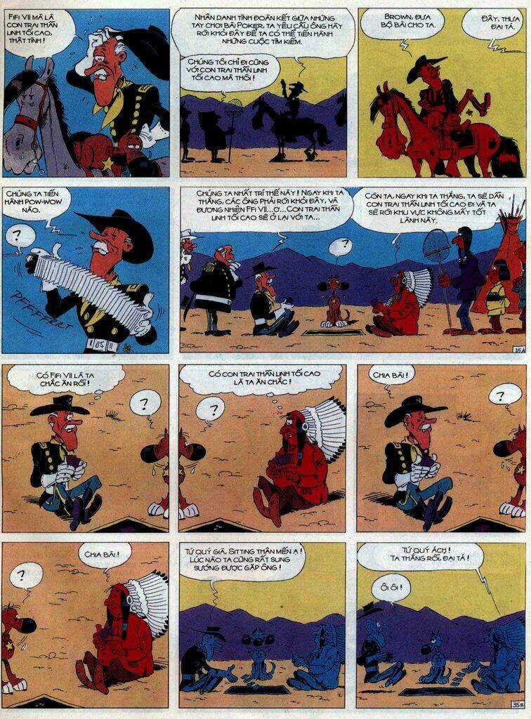 Lucky Luke Chapter 60 trang 34