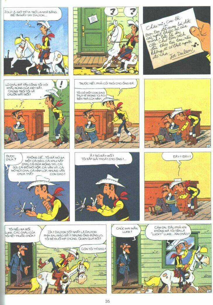 Lucky Luke Chapter 61 trang 32