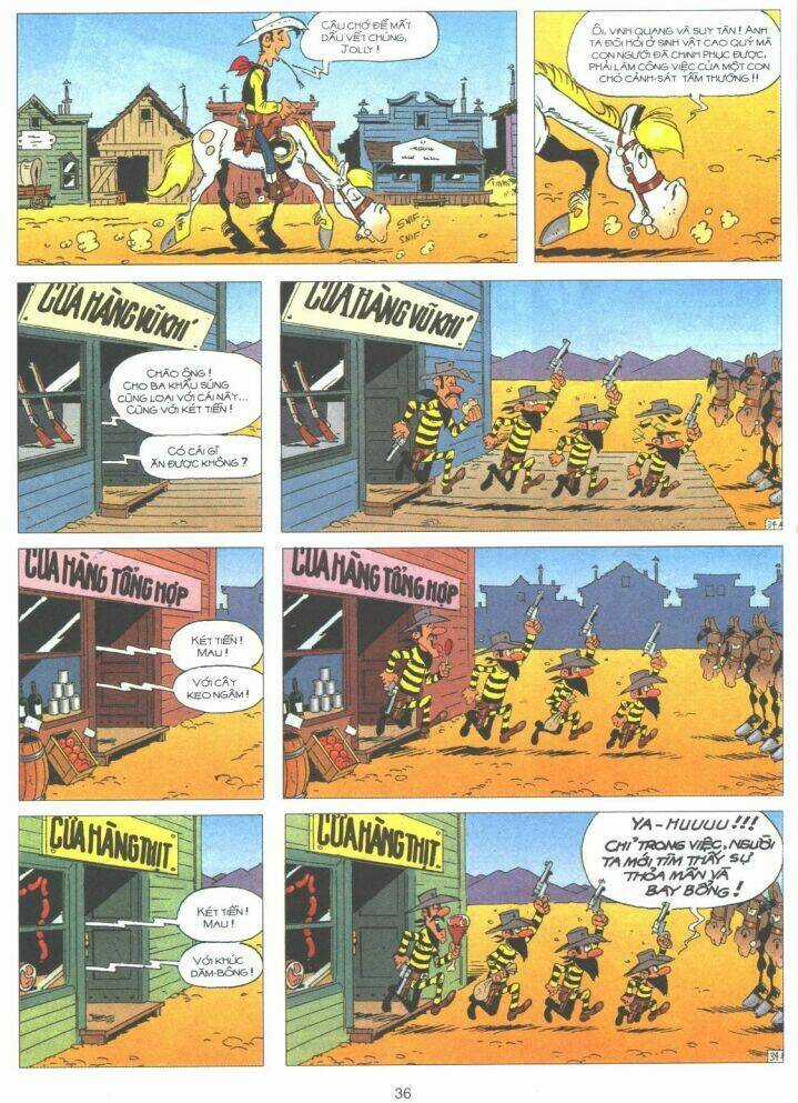 Lucky Luke Chapter 61 trang 33
