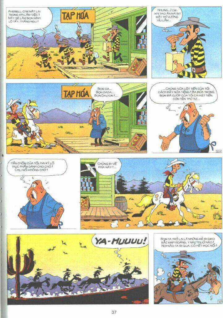 Lucky Luke Chapter 61 trang 34