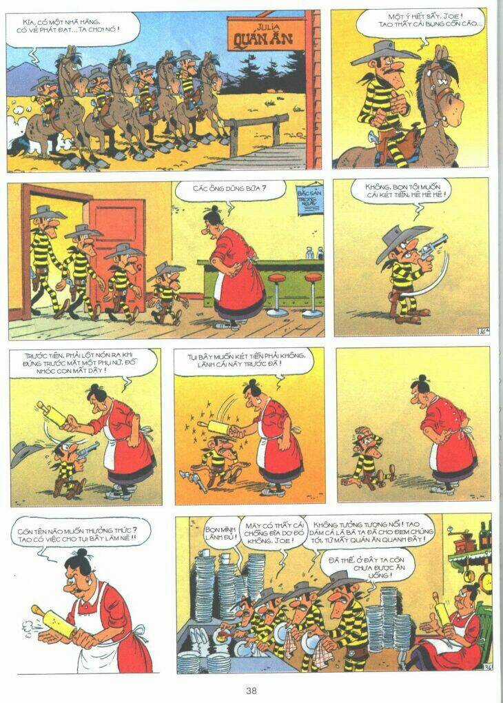 Lucky Luke Chapter 61 trang 35