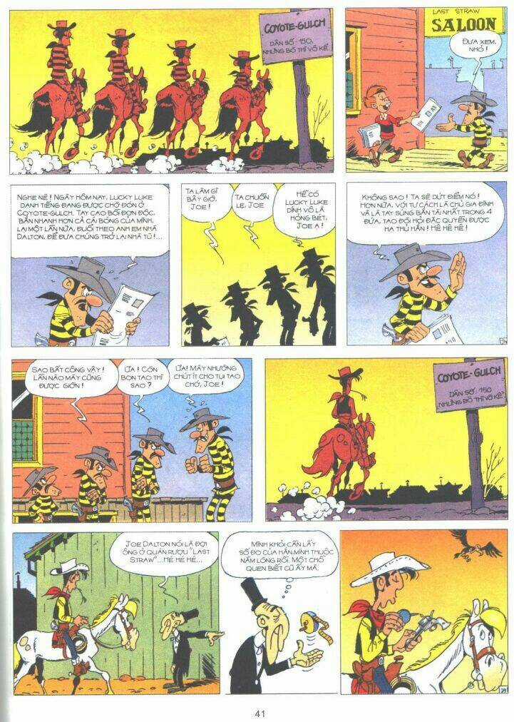 Lucky Luke Chapter 61 trang 38