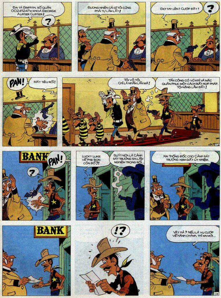 Lucky Luke Chapter 62 trang 10