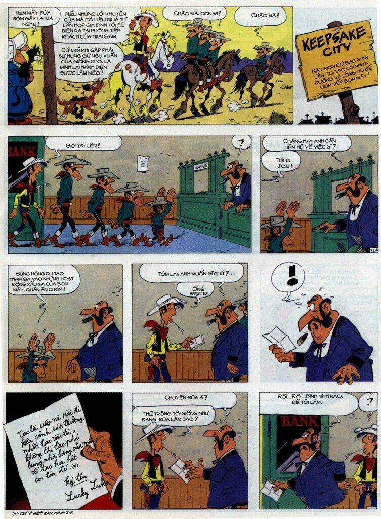Lucky Luke Chapter 62 trang 30
