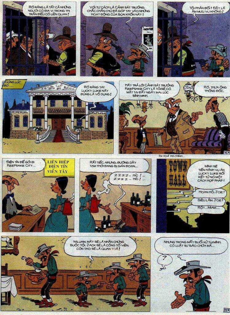 Lucky Luke Chapter 62 trang 34
