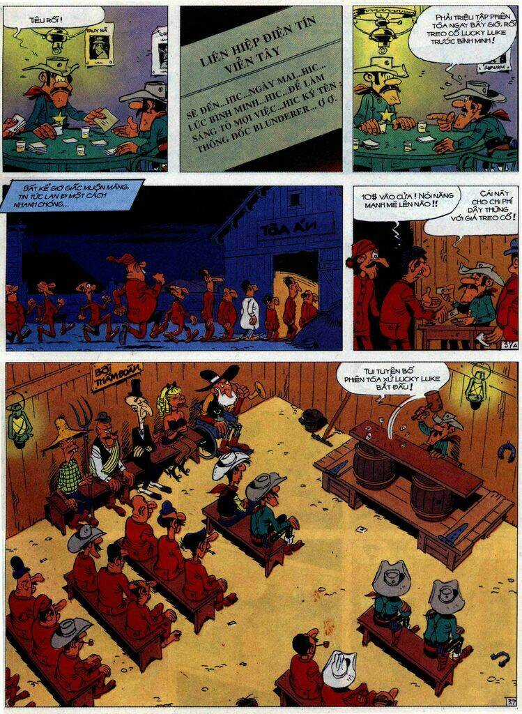Lucky Luke Chapter 62 trang 36