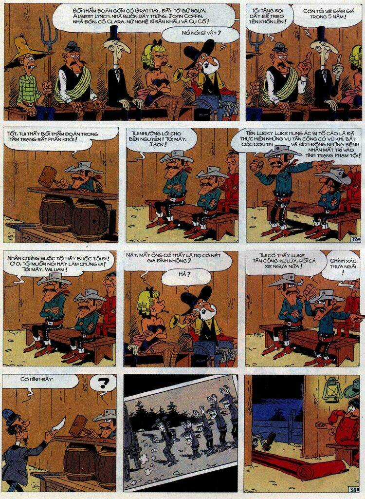 Lucky Luke Chapter 62 trang 37