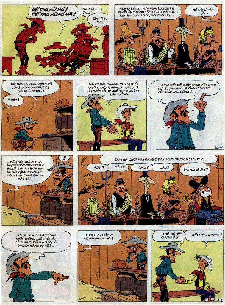 Lucky Luke Chapter 62 trang 40