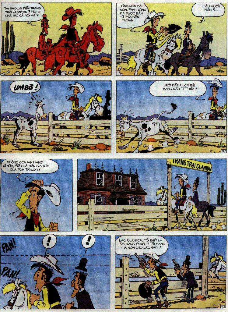 Lucky Luke Chapter 63 trang 30