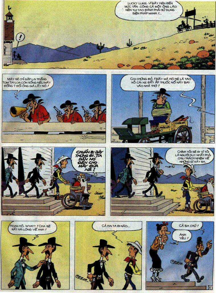 Lucky Luke Chapter 63 trang 34