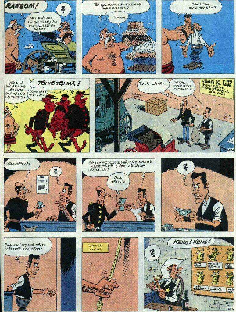 Lucky Luke Chapter 68 trang 42