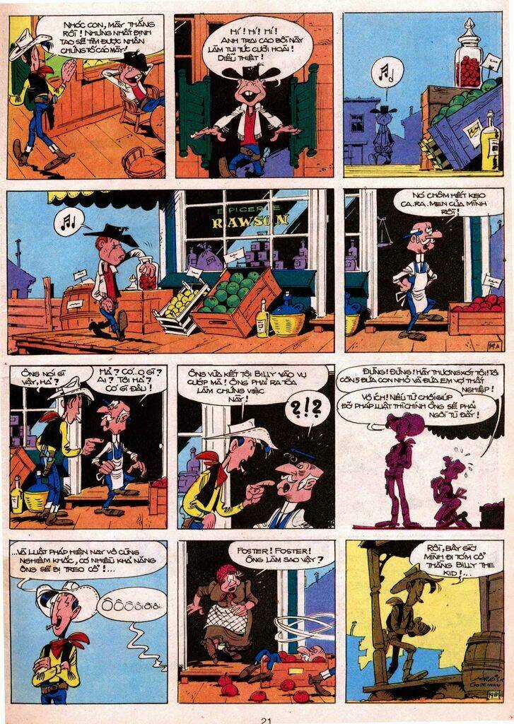 Lucky Luke Chapter 7 trang 18