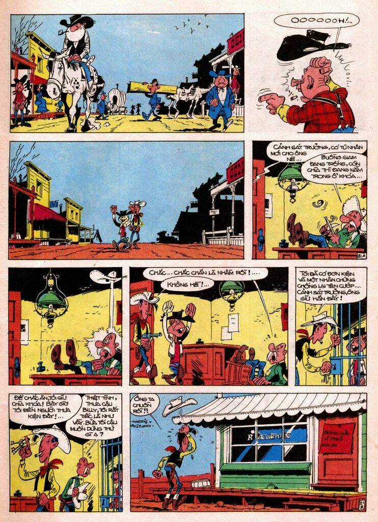 Lucky Luke Chapter 7 trang 20
