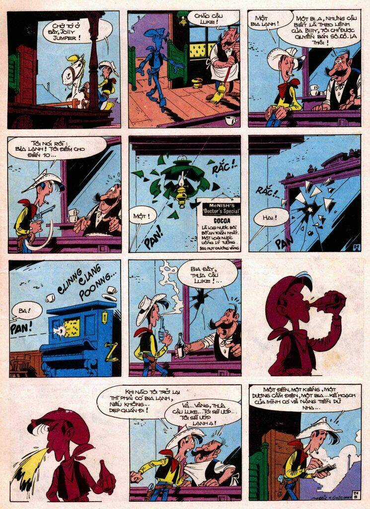 Lucky Luke Chapter 7 trang 28