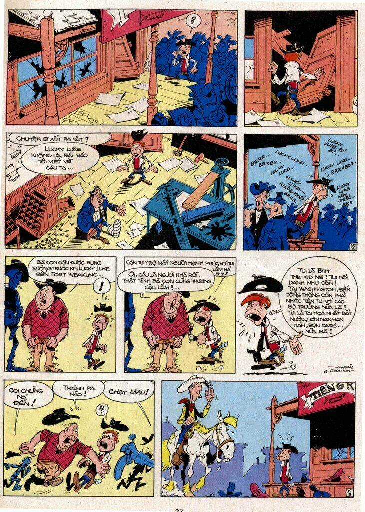 Lucky Luke Chapter 7 trang 34