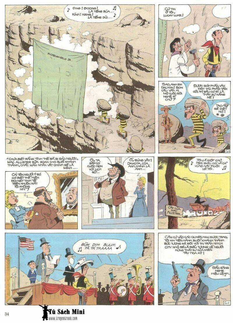 Lucky Luke Chapter 72 trang 33