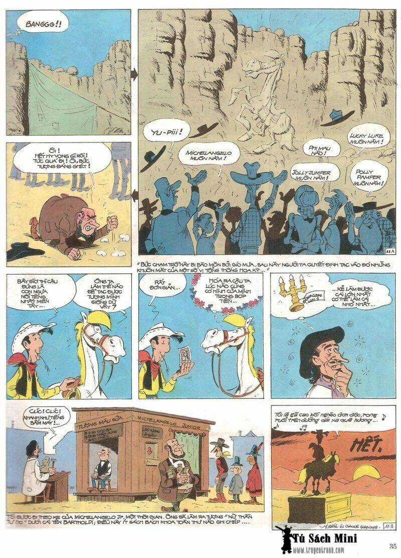 Lucky Luke Chapter 72 trang 34