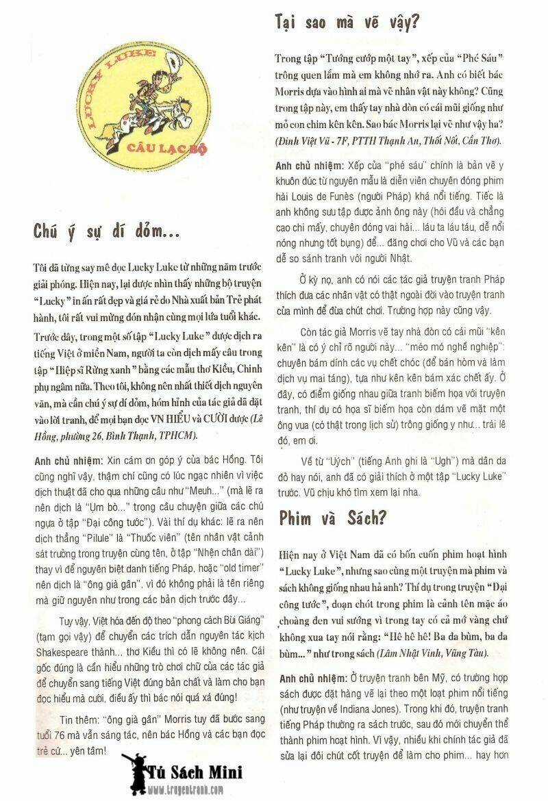 Lucky Luke Chapter 72 trang 46