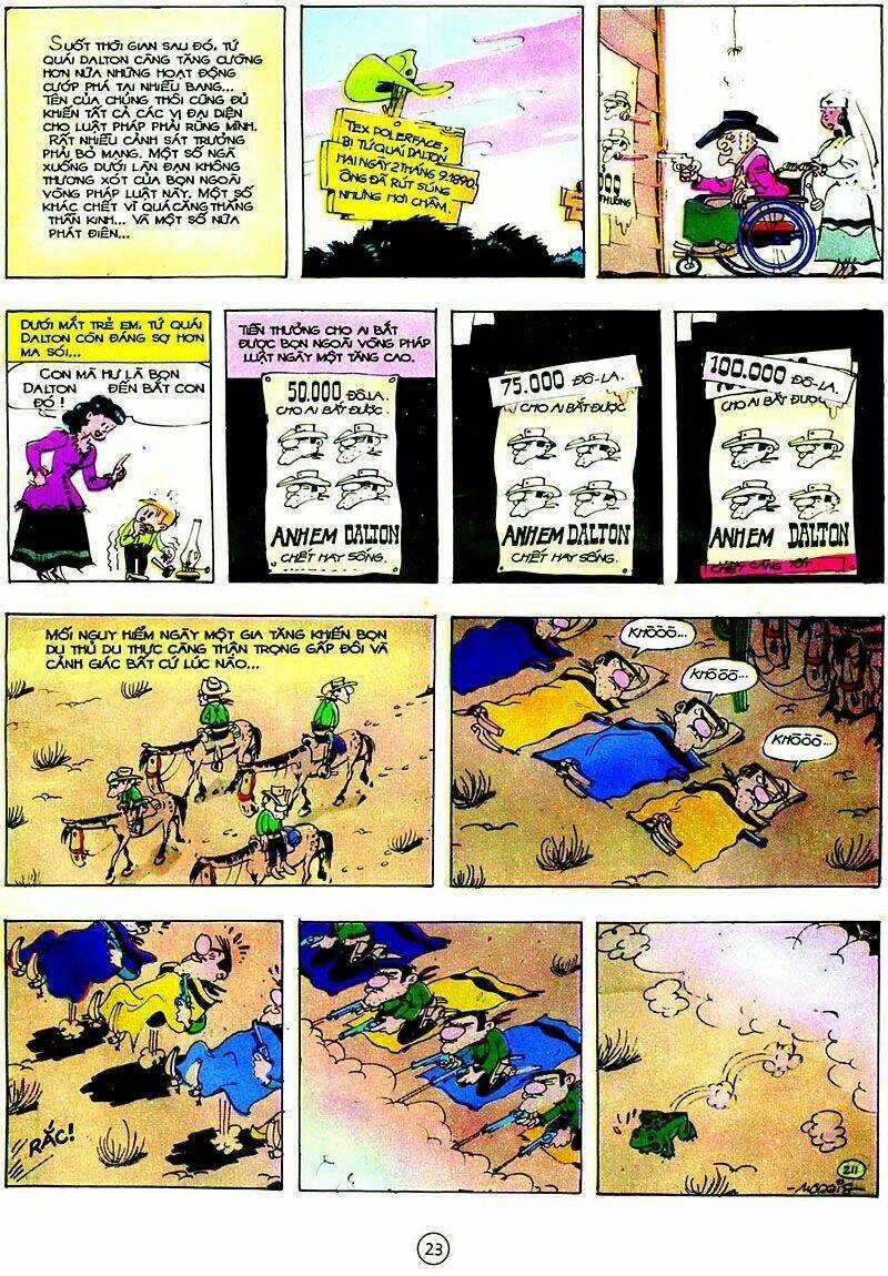 Lucky Luke Chapter 73 trang 21