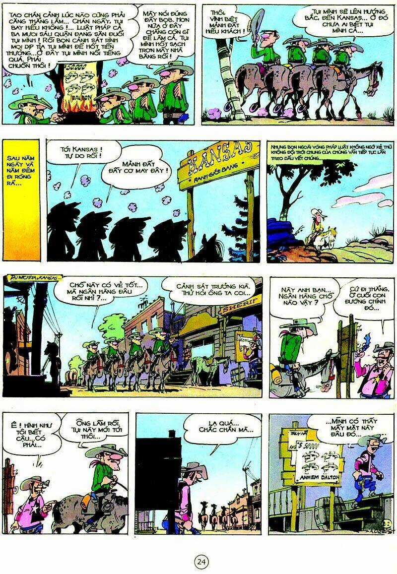 Lucky Luke Chapter 73 trang 22