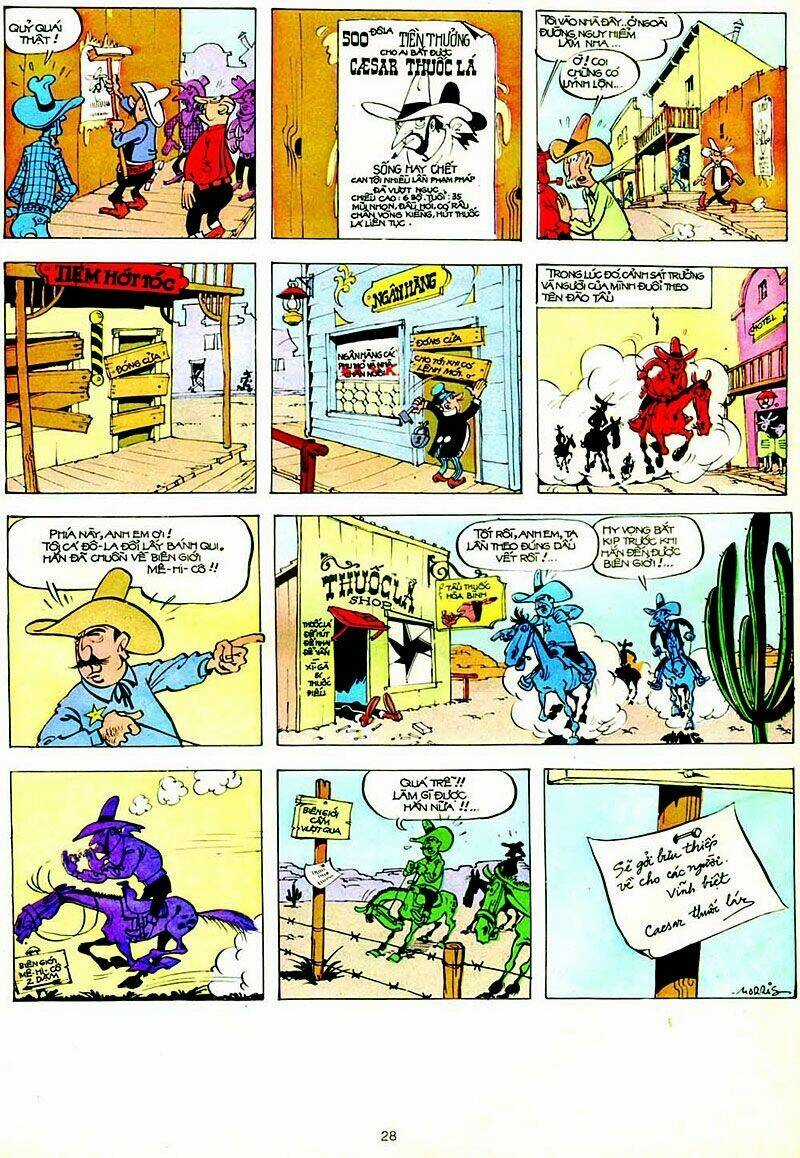Lucky Luke Chapter 74 trang 25