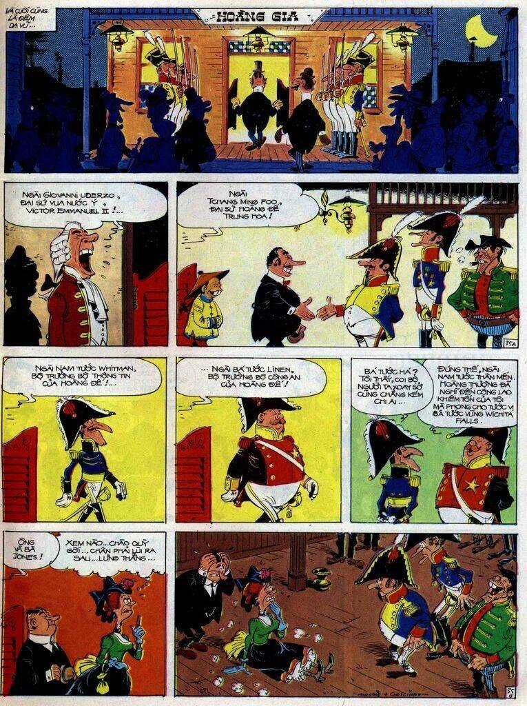 Lucky Luke Chapter 75 trang 35