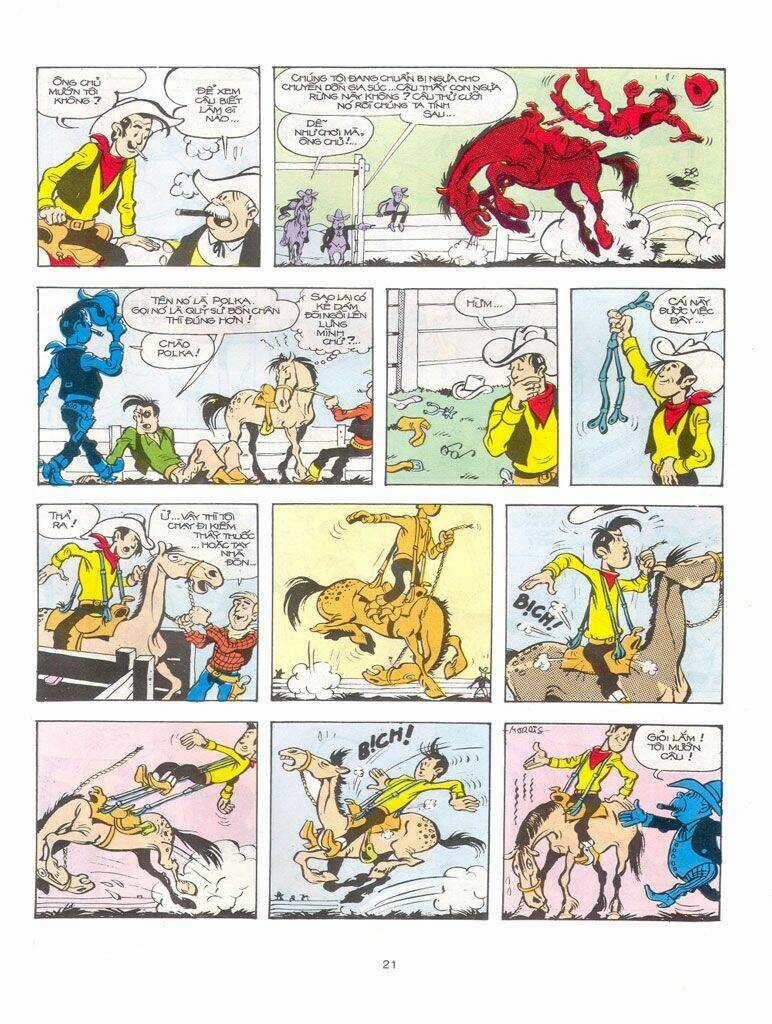 Lucky Luke Chapter 76 trang 19