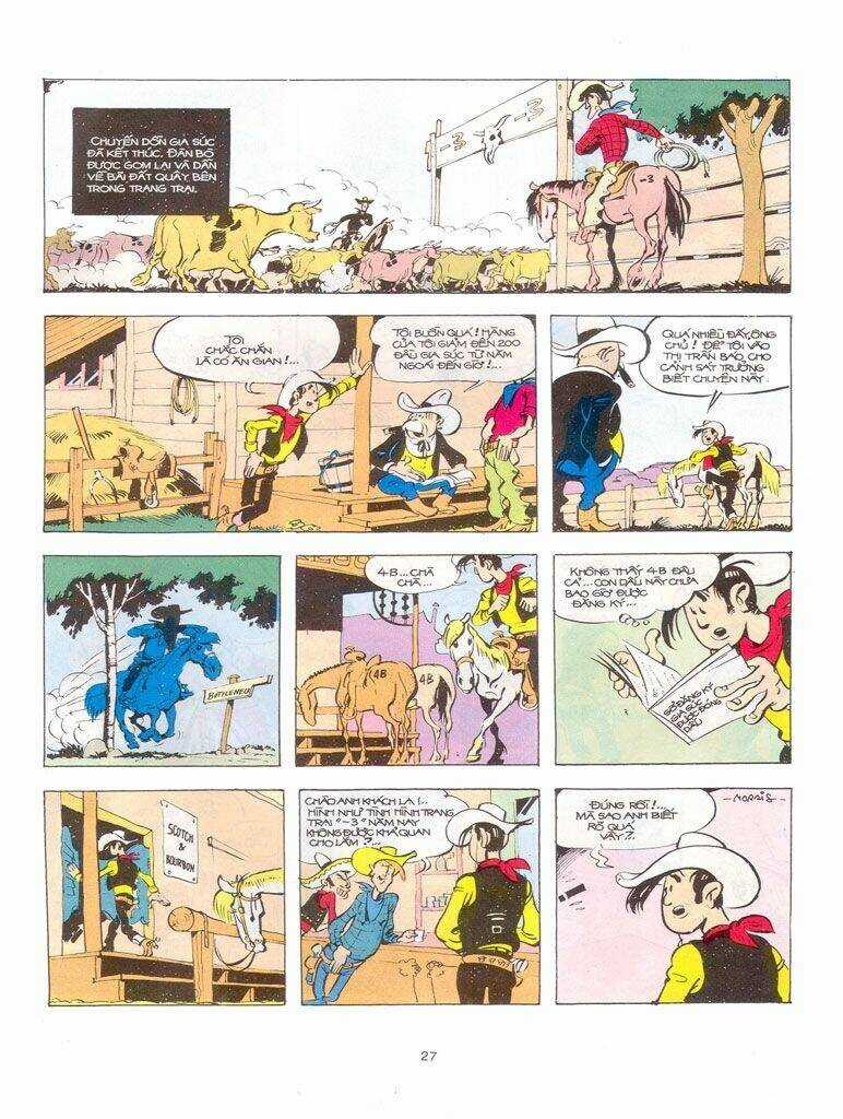 Lucky Luke Chapter 76 trang 25