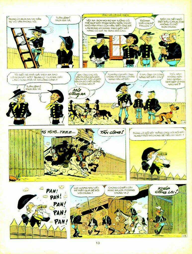 Lucky Luke Chapter 77 trang 11
