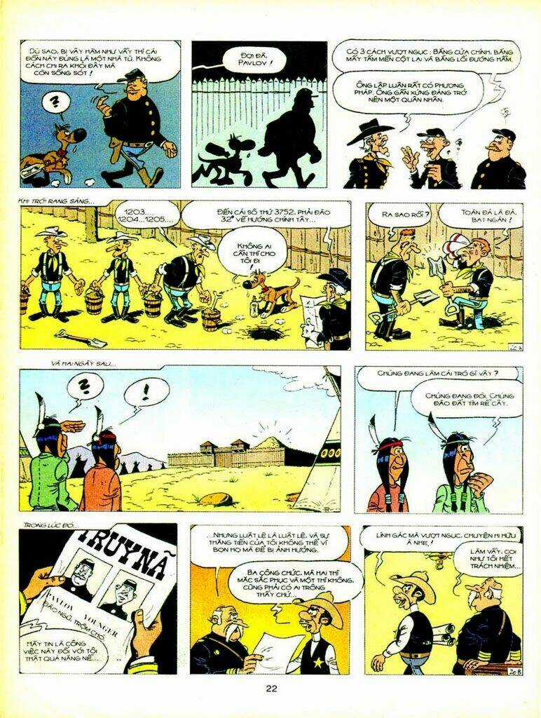 Lucky Luke Chapter 77 trang 20