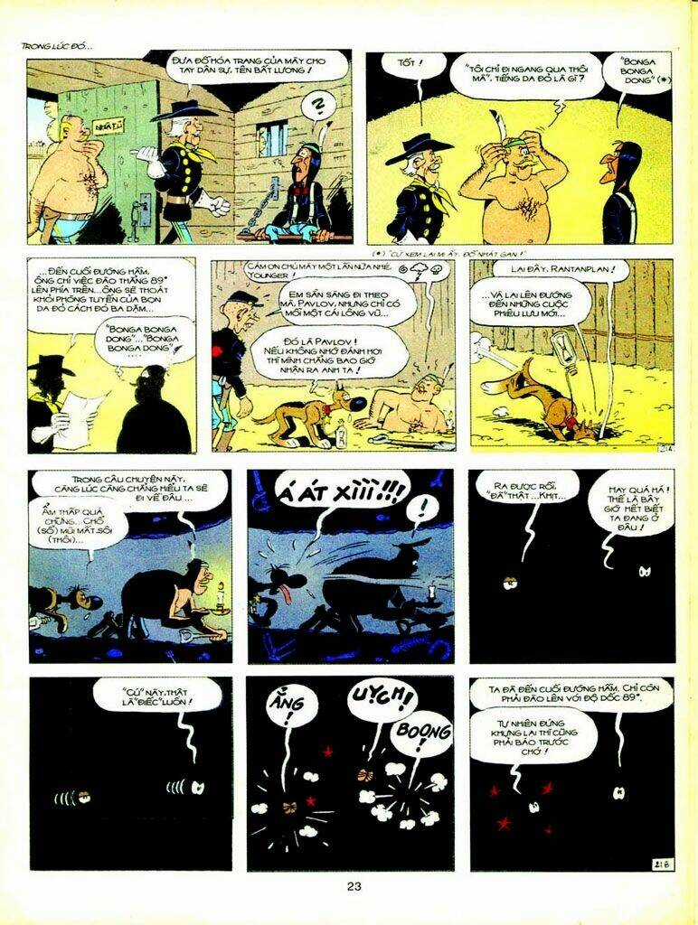 Lucky Luke Chapter 77 trang 21