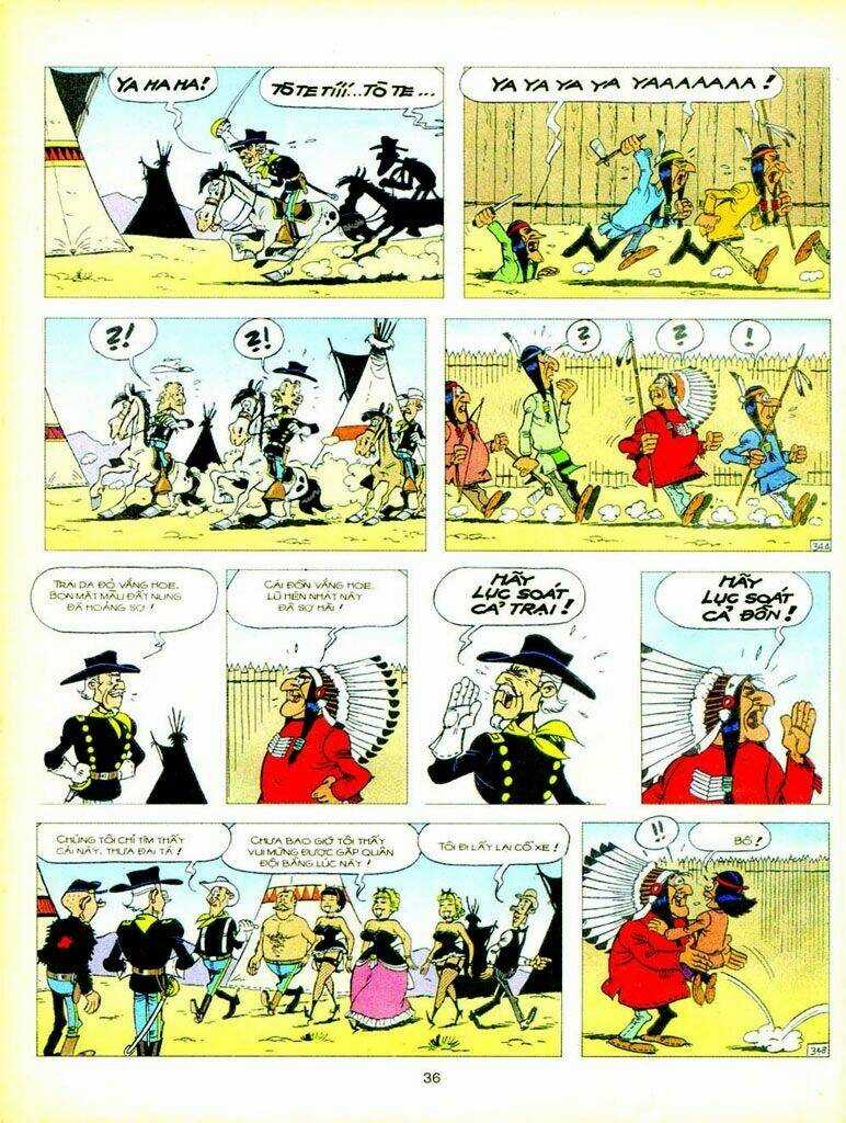 Lucky Luke Chapter 77 trang 34