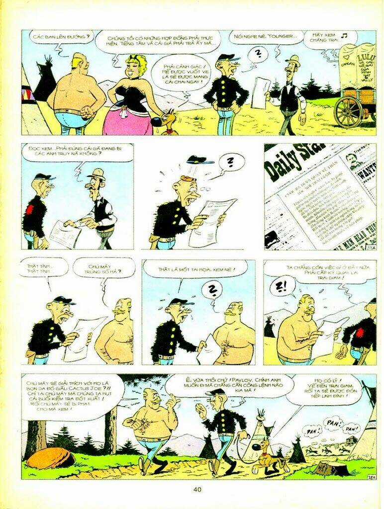 Lucky Luke Chapter 77 trang 38