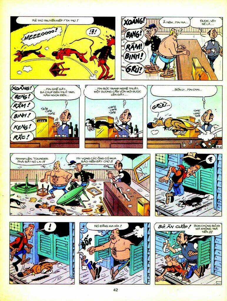 Lucky Luke Chapter 77 trang 40