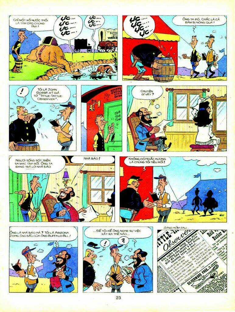 Lucky Luke Chapter 78 trang 21