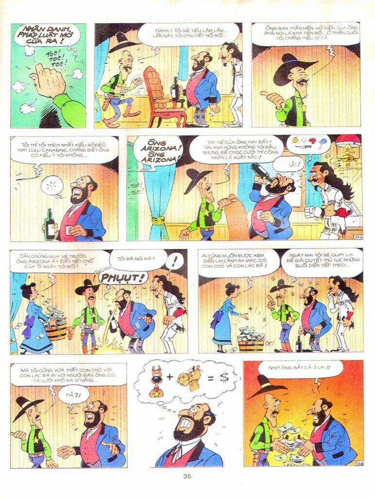 Lucky Luke Chapter 78 trang 33