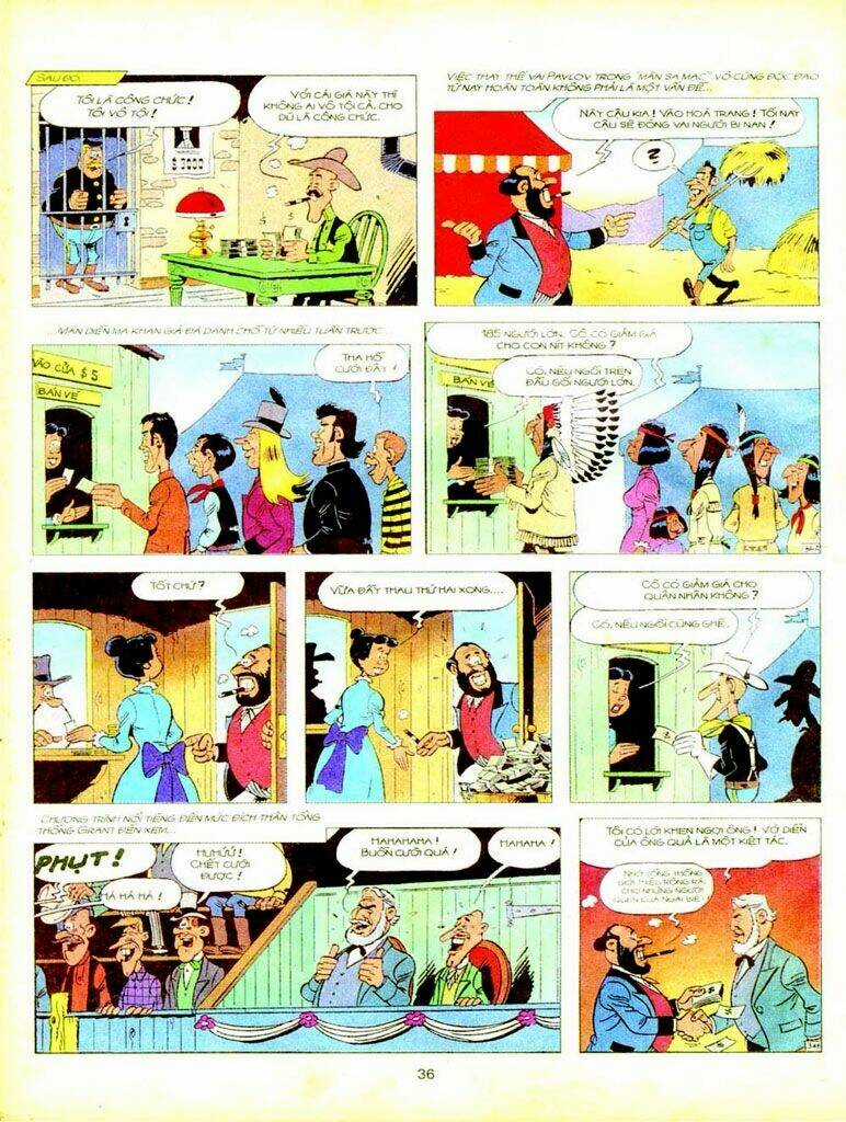Lucky Luke Chapter 78 trang 34