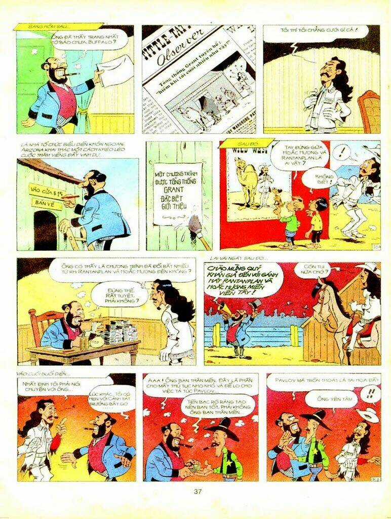 Lucky Luke Chapter 78 trang 35
