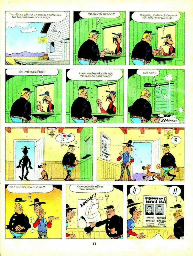 Lucky Luke Chapter 78 trang 9