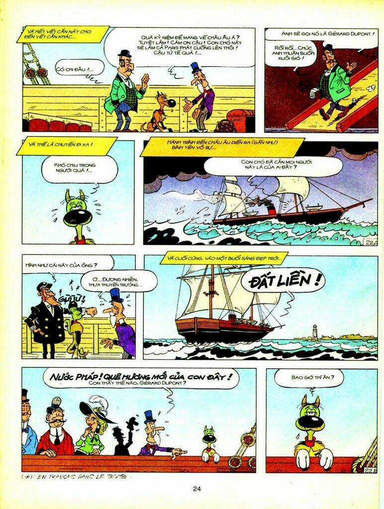 Lucky Luke Chapter 79 trang 22