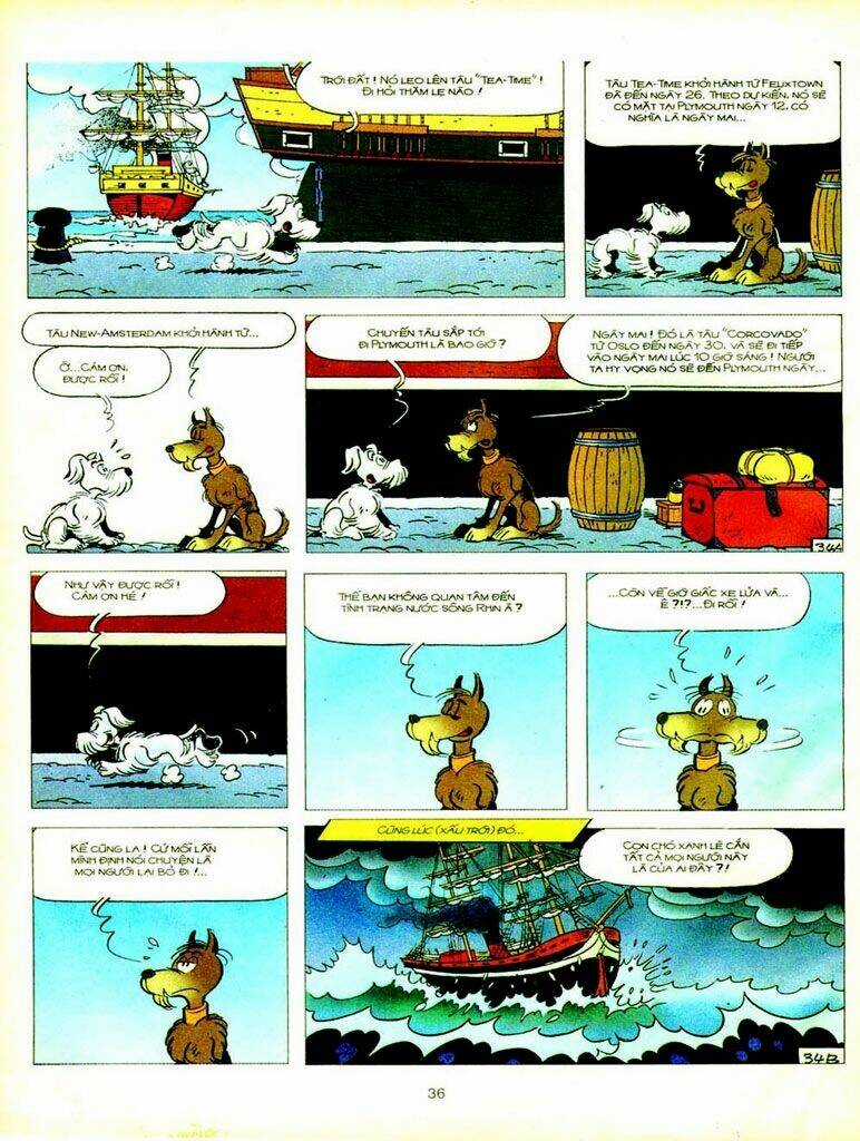 Lucky Luke Chapter 79 trang 34