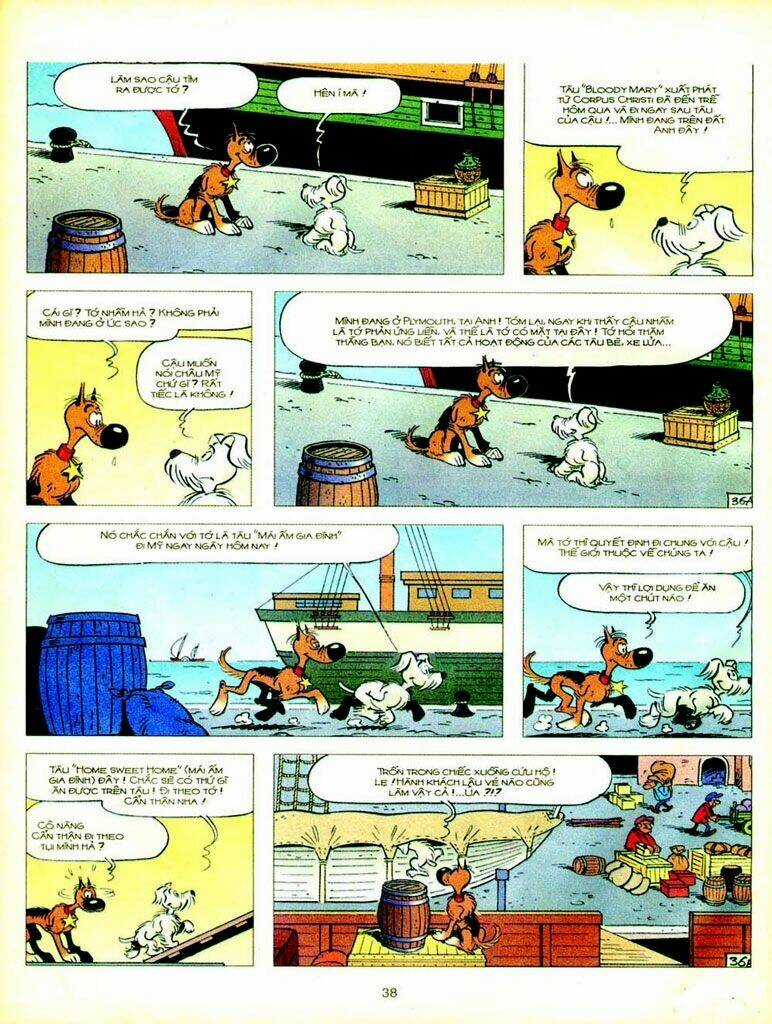 Lucky Luke Chapter 79 trang 36