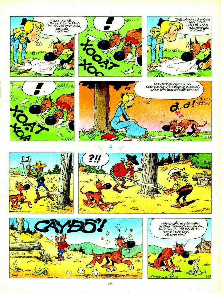 Lucky Luke Chapter 82 trang 33
