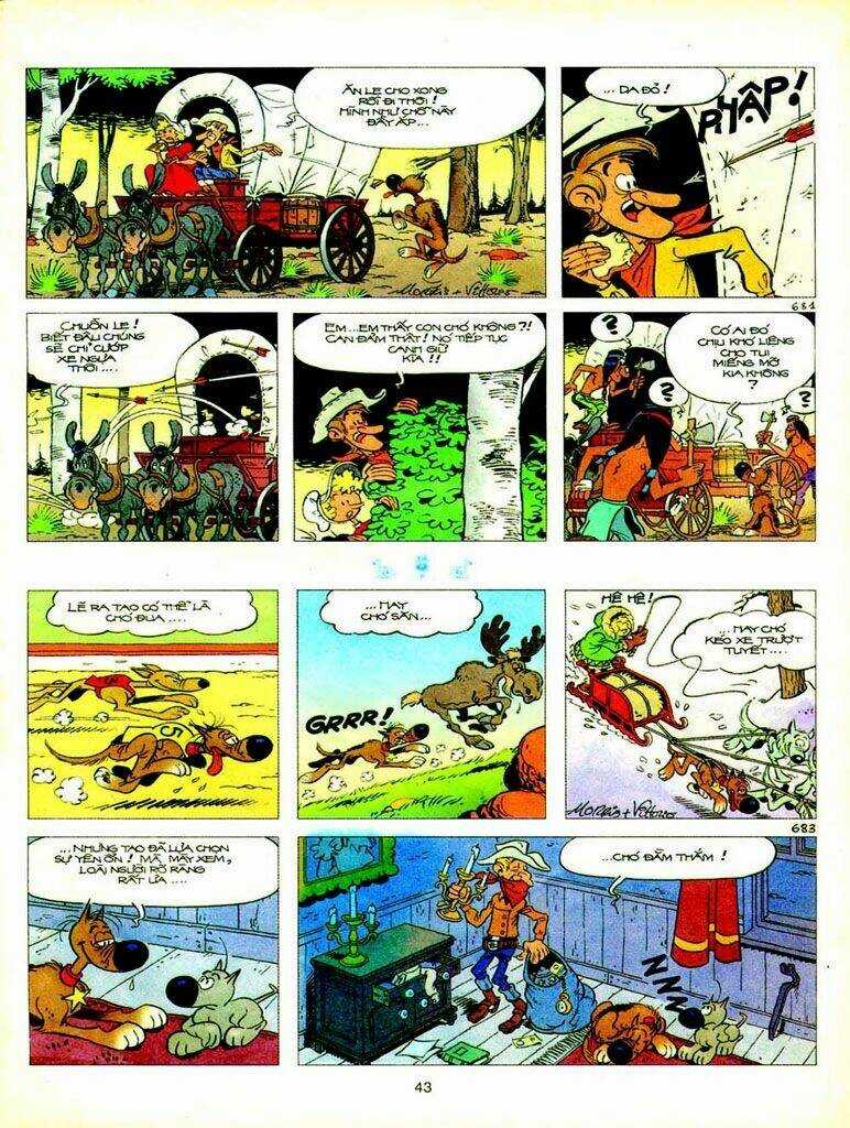 Lucky Luke Chapter 82 trang 41