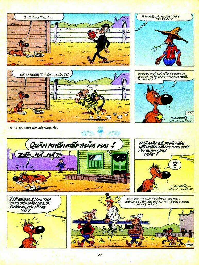 Lucky Luke Chapter 83 trang 21