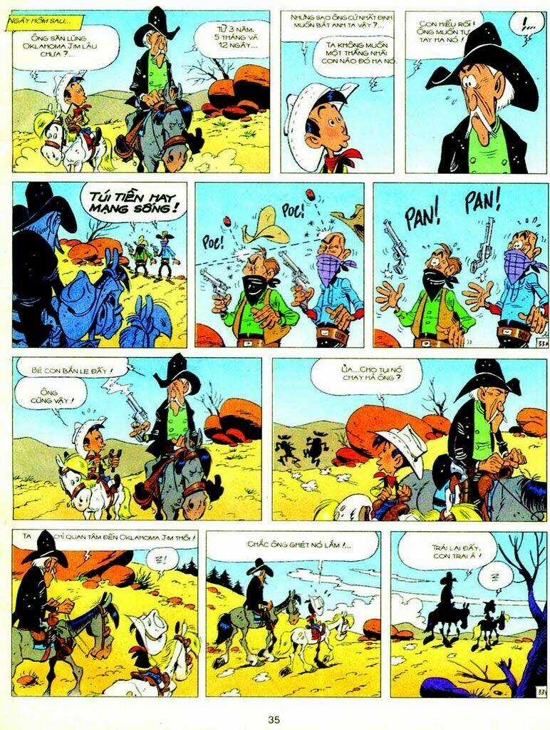 Lucky Luke Chapter 84 trang 33