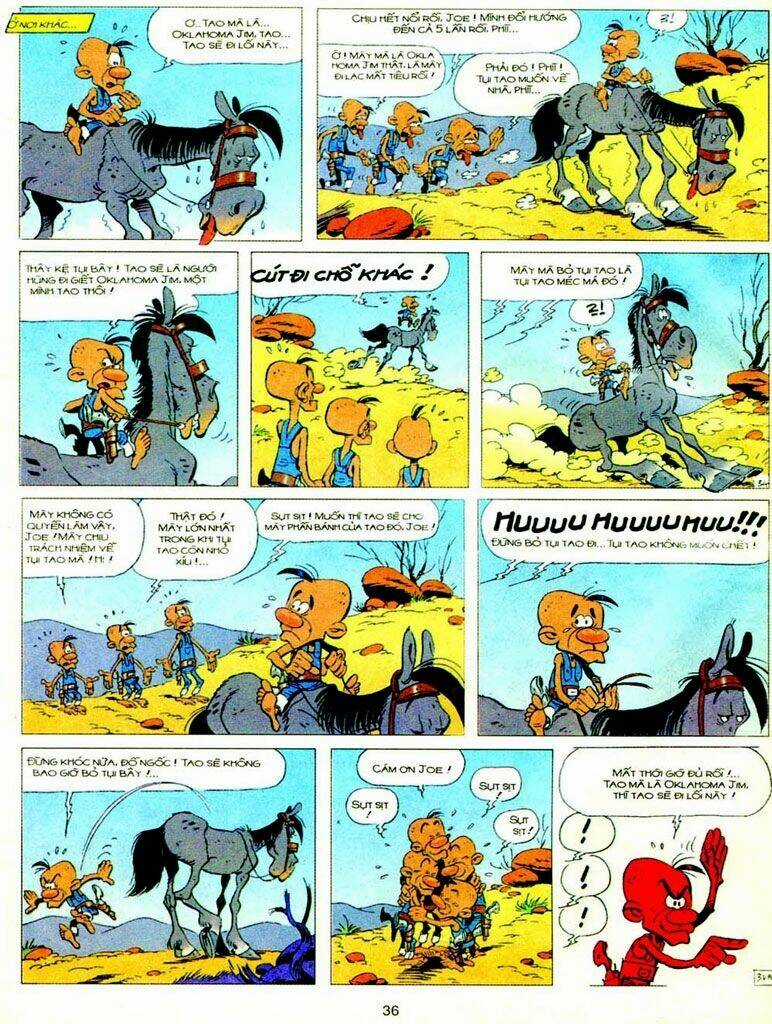 Lucky Luke Chapter 84 trang 34
